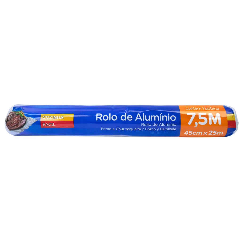 Rolo alumínio 7,5m